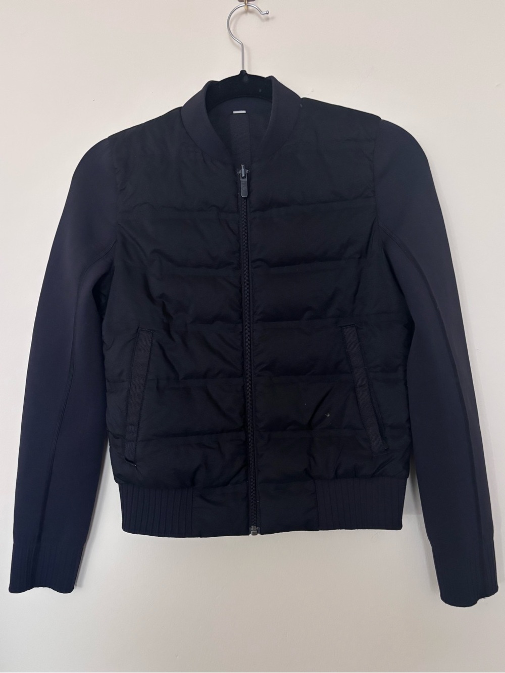 Lululemon Non-Stop Bomber Jacket Reversible Black Size 2